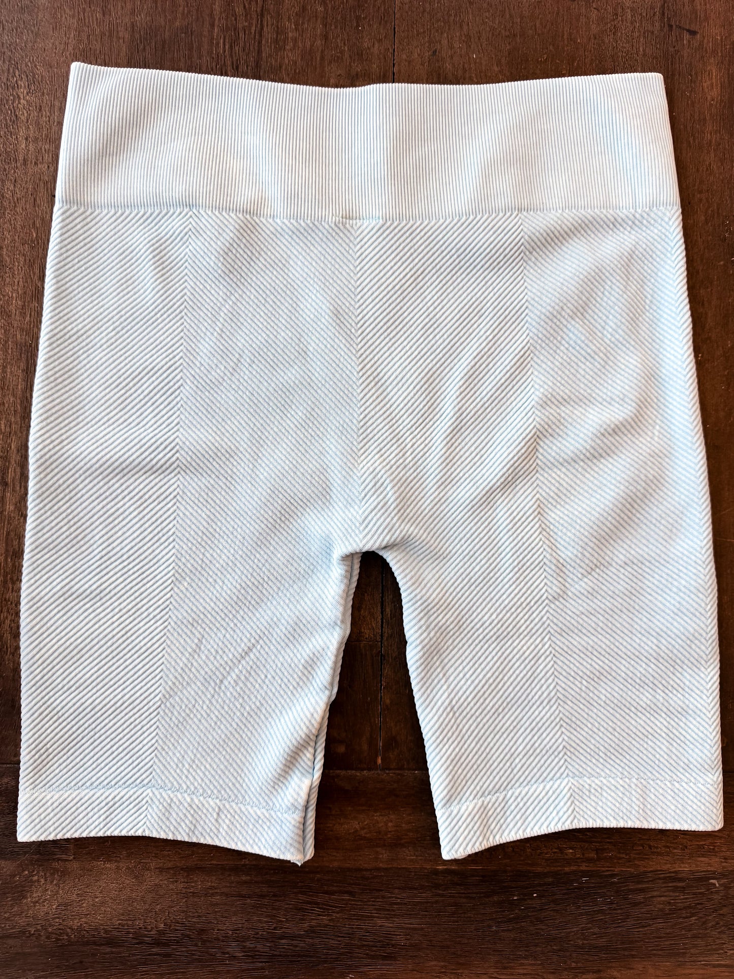 Vintage Chevron High Waist Biker Shorts