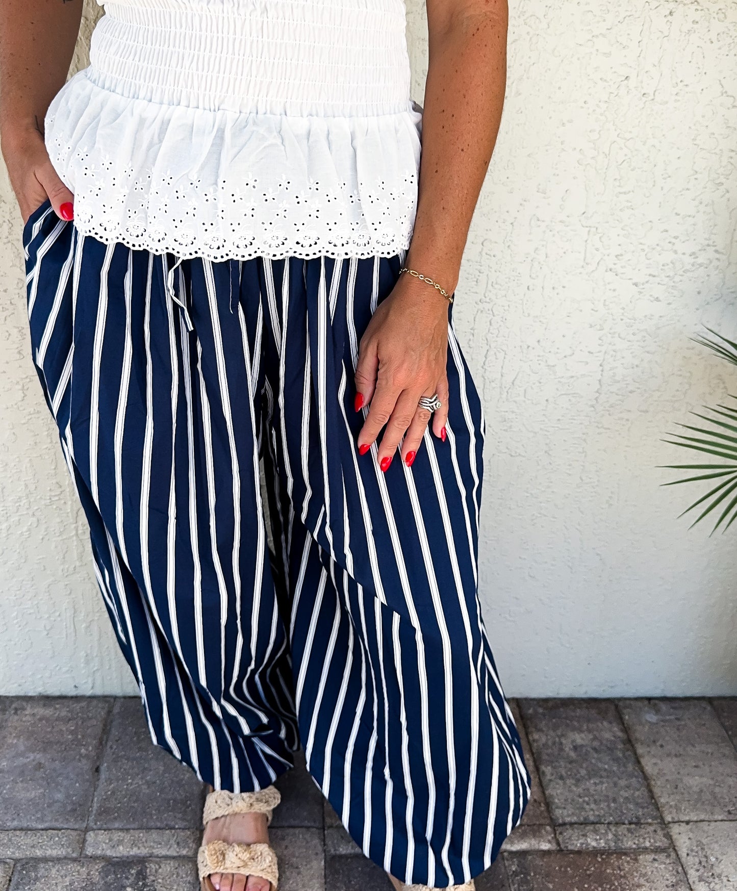 Harbor Stripe Pants