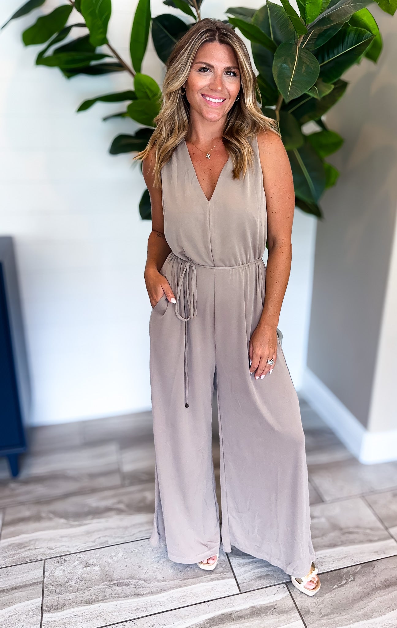 Twist detail Jumpsuit