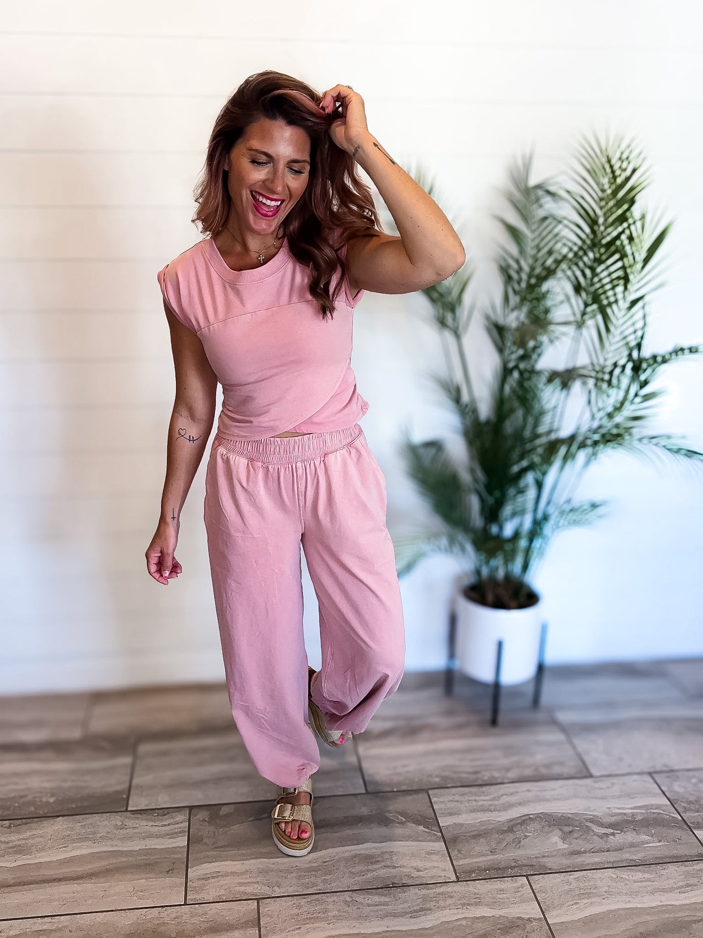 Mineral Wash Jogger Set