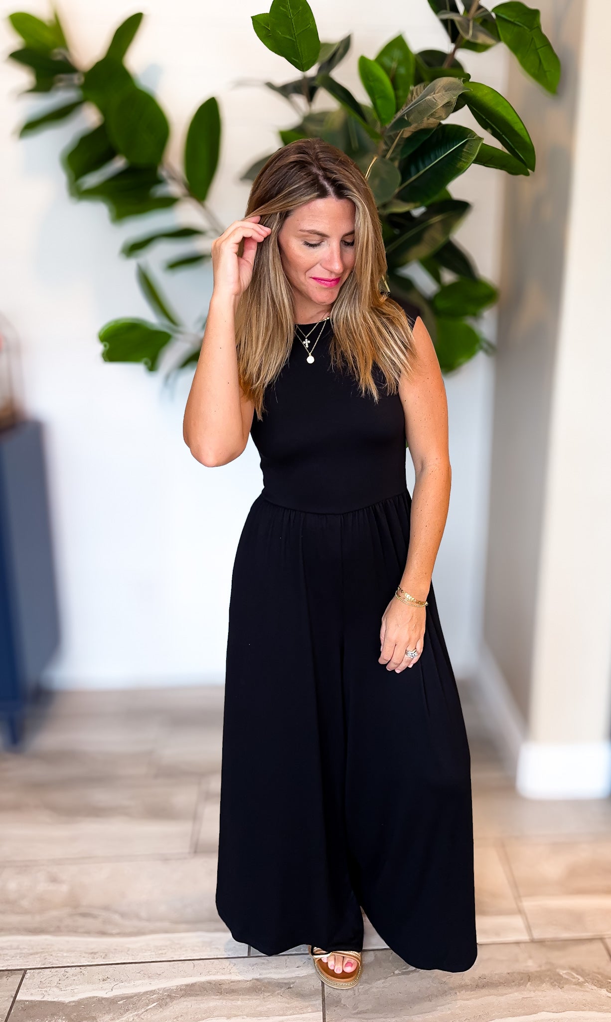 Wide Leg Jumpsuit