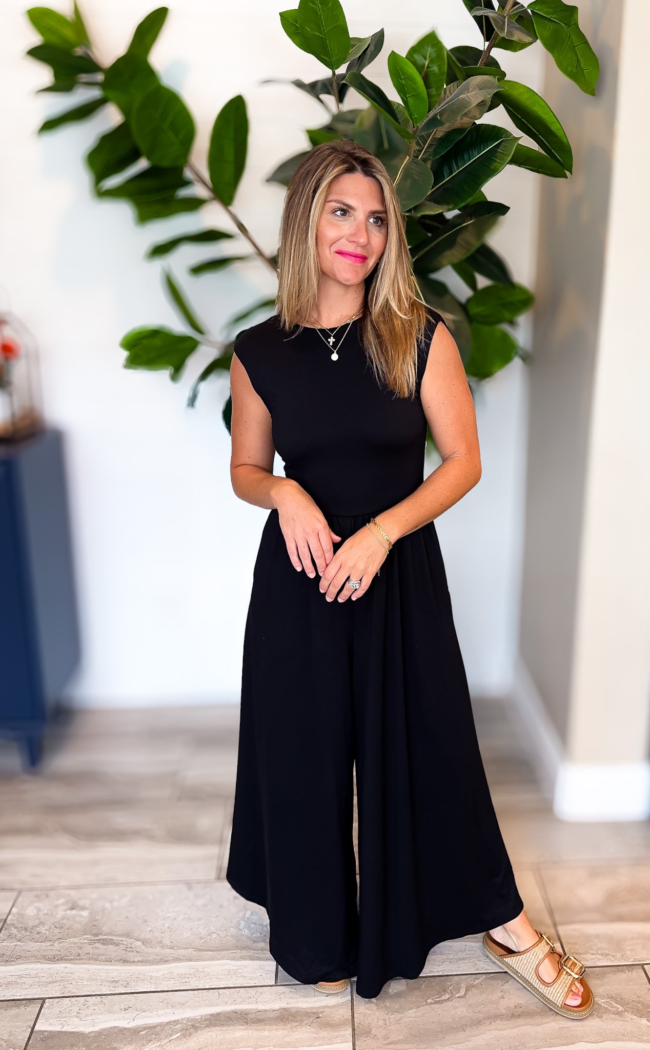 Wide Leg Jumpsuit