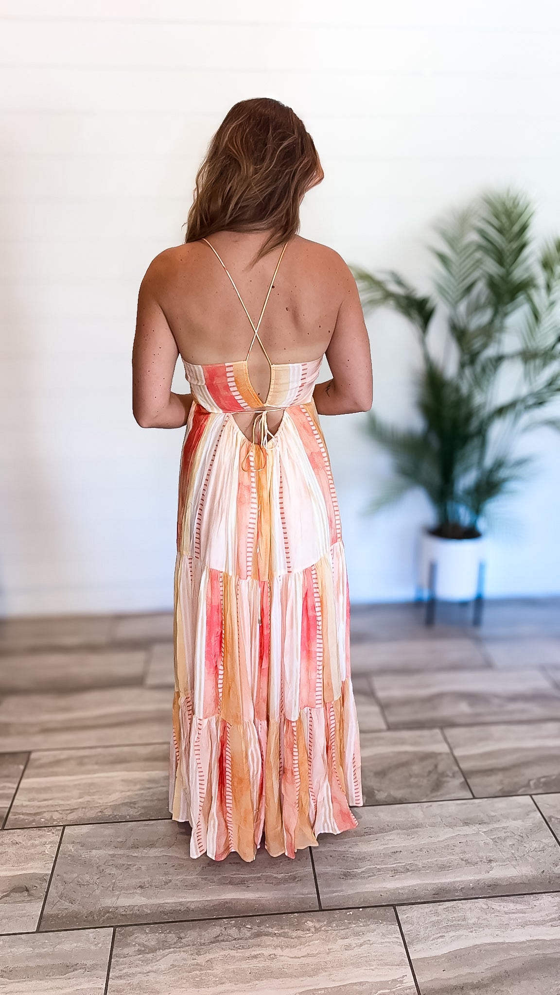 Coral Sunrise Maxi