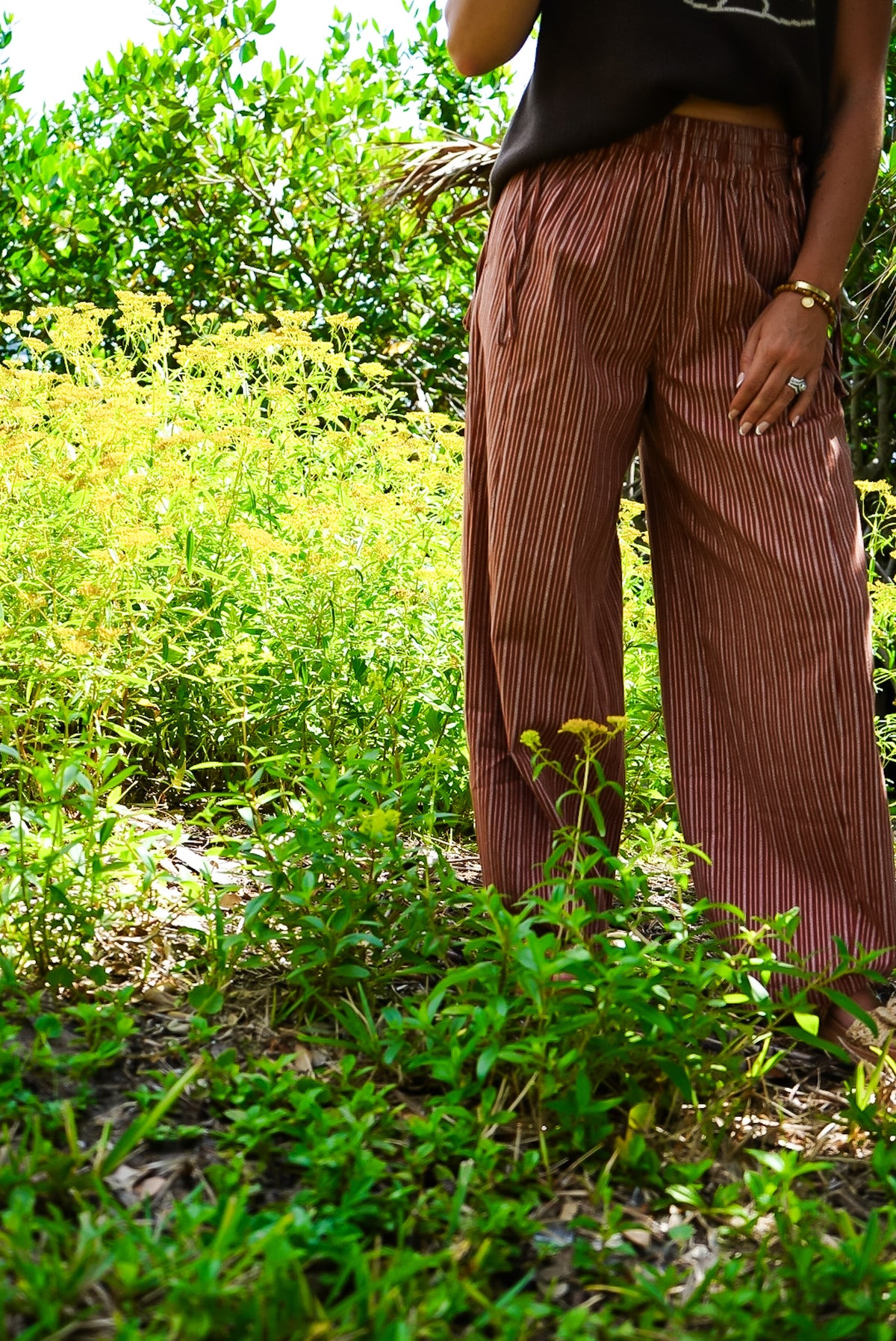 Driftwood Stripe Pants