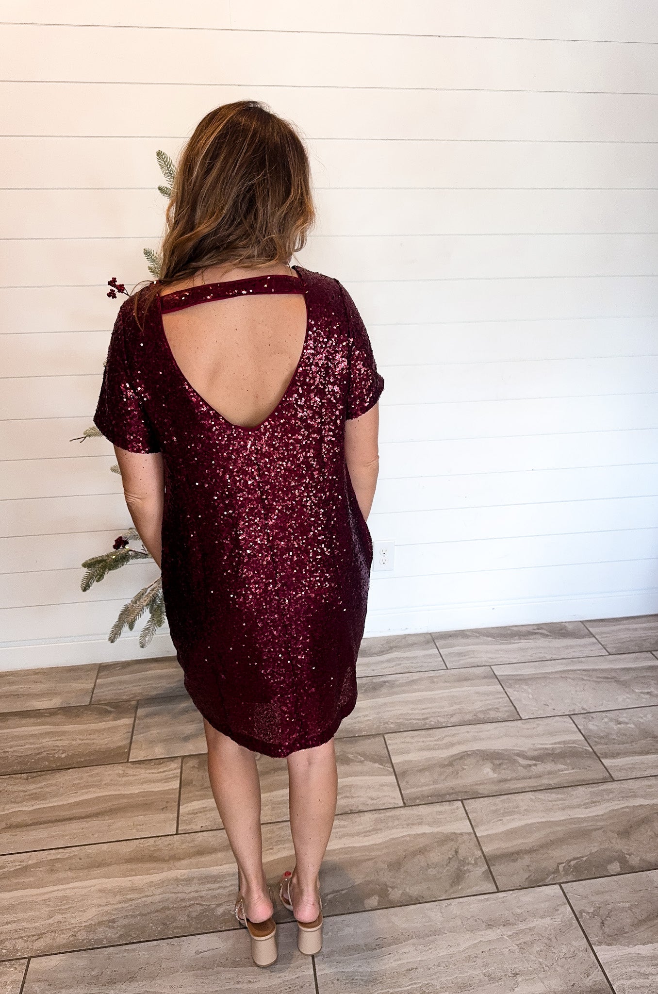 Sequin Mini Party Dress