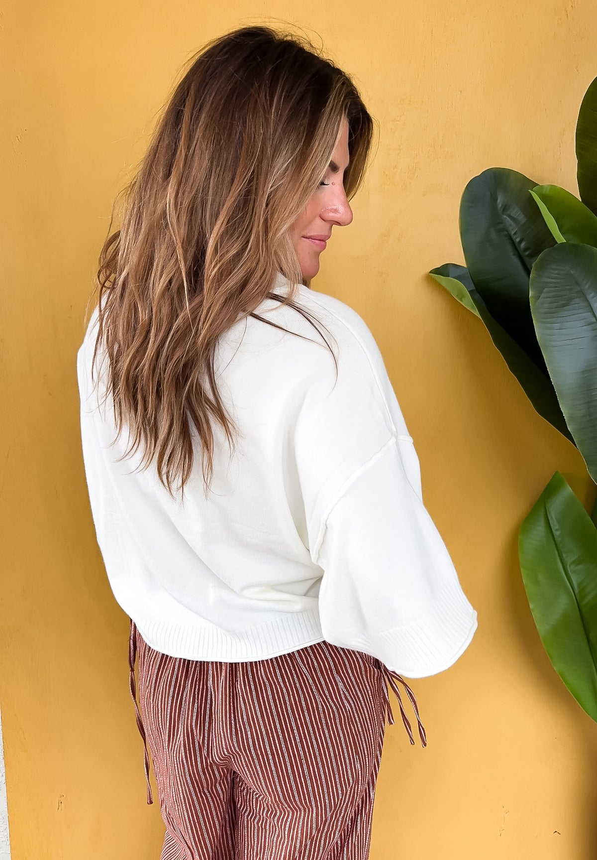 Short Sleeve Boxy Sweater