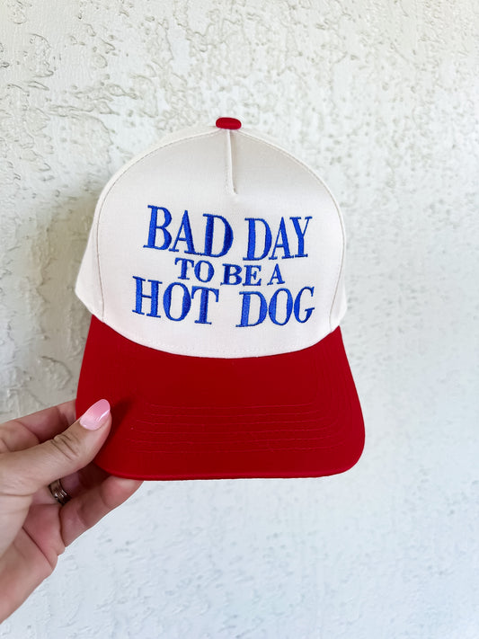 Bad Day To Be A Hotdog Hat