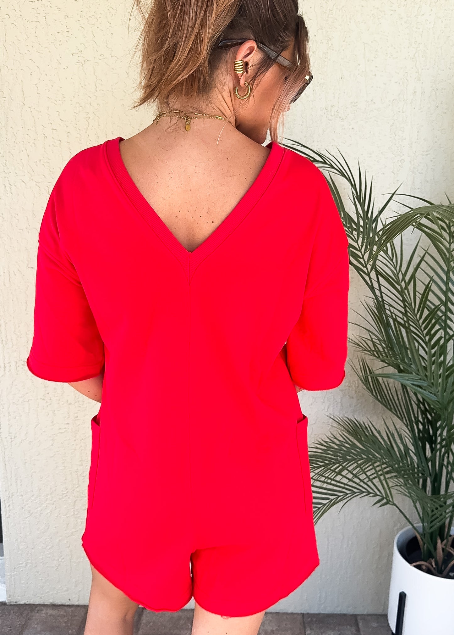 Cherry Bomb Romper