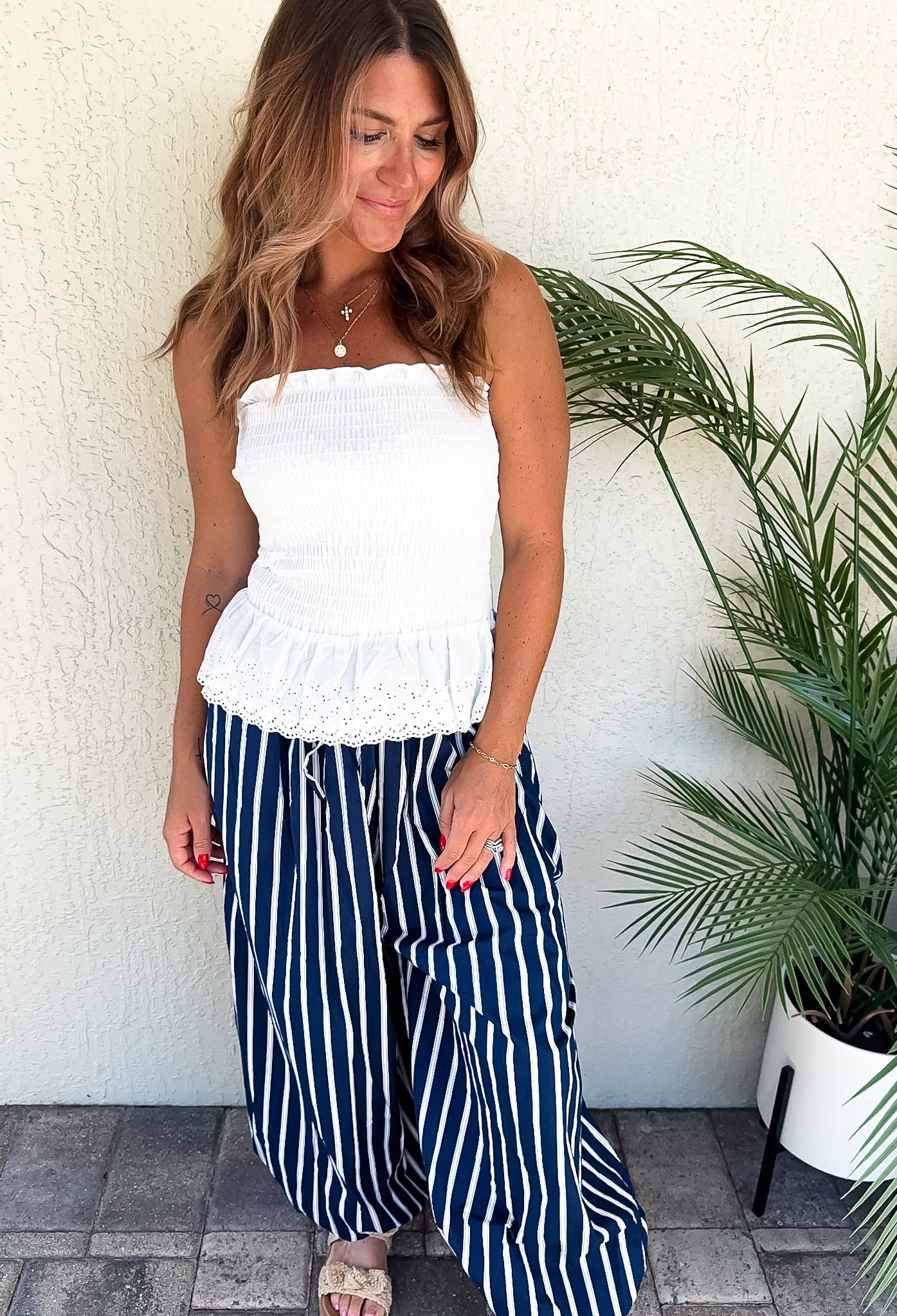 Harbor Stripe Pants