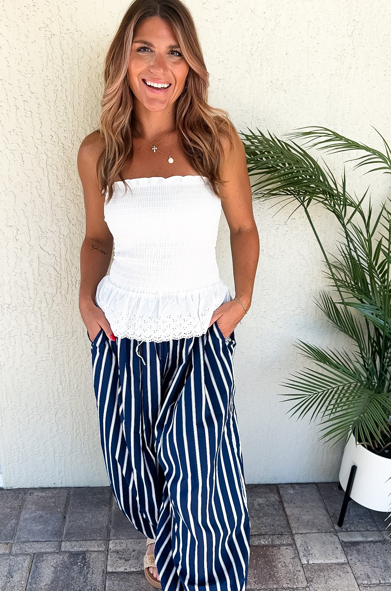 Harbor Stripe Pants