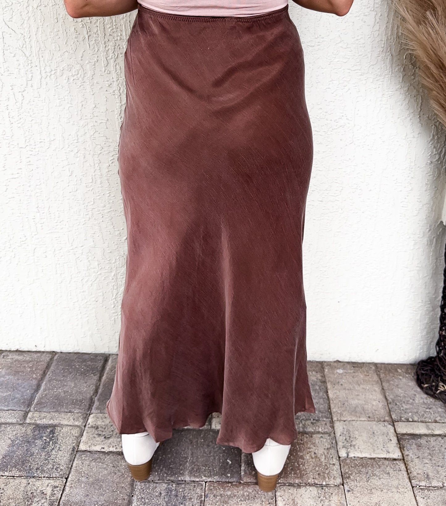Chocolate Suede Midi