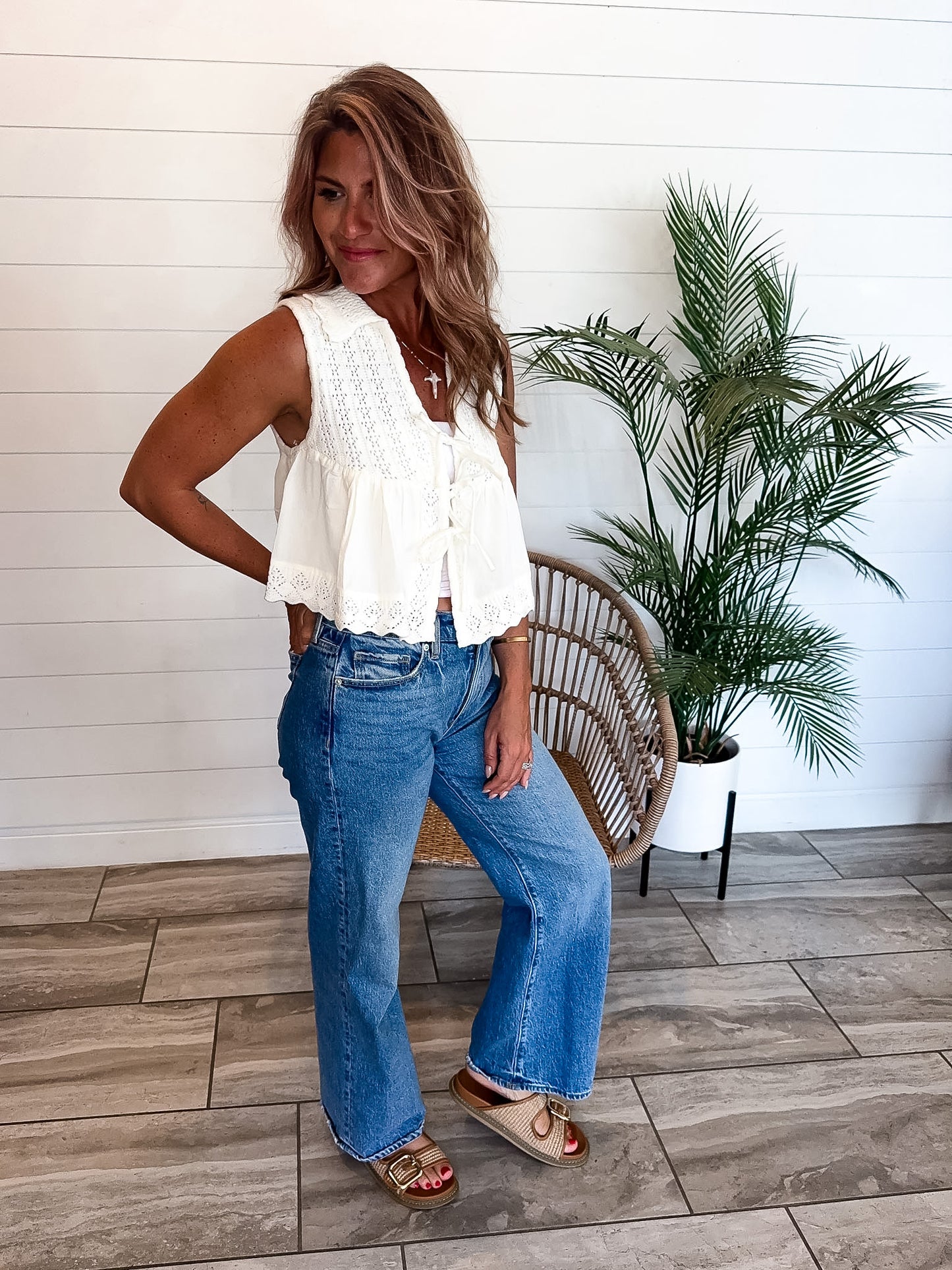 Persian Summer Knit Vest