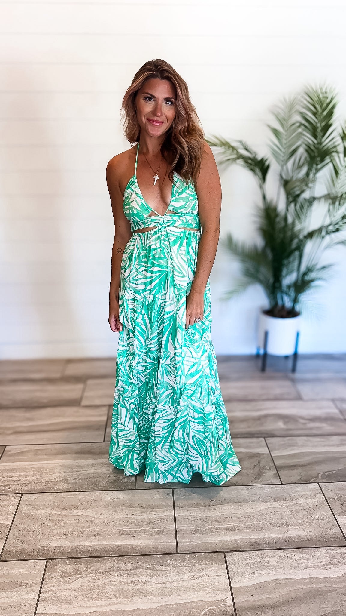Bali Palm Maxi