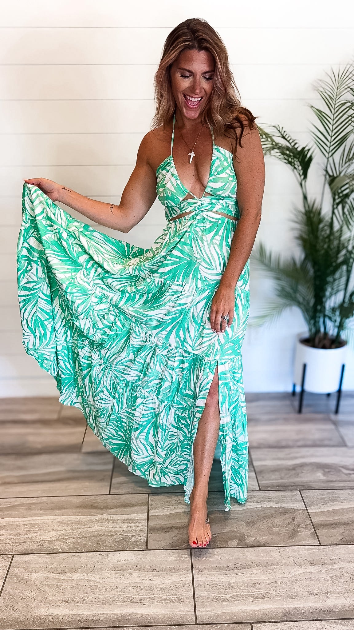 Bali Palm Maxi