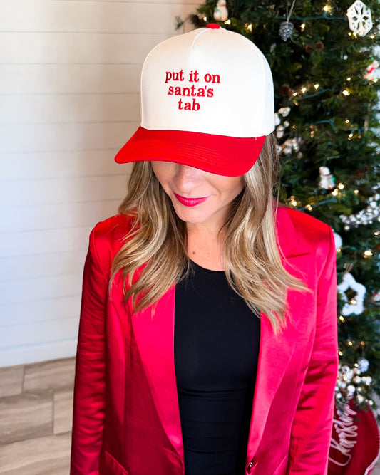 Put It on Santa's Tab Hat